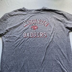 Wisconsin Badgers Gray T-Shirt